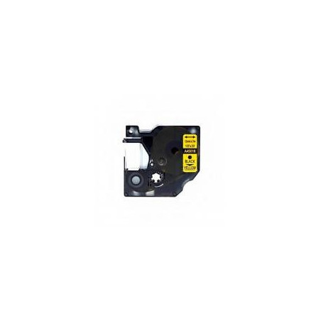 DYMO 45018 Ruban d'étiquetage compatible noir/jaune S0720580