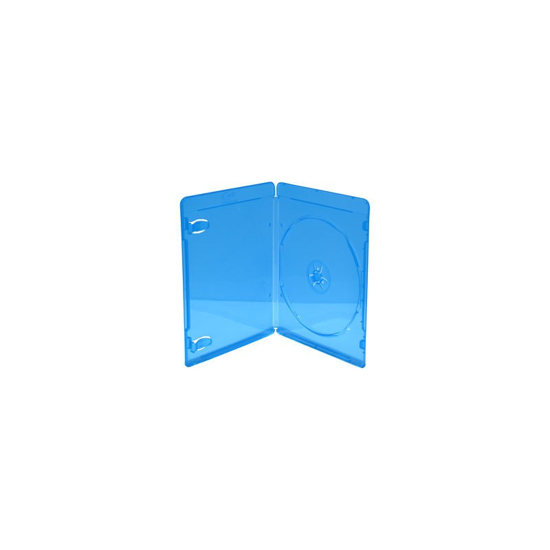 Boîtier Bluray pour 1 disque, 7 mm, bleu, pack 50 Boîtier Bluray pour 1 disque, 7 mm, bleu, pack 50