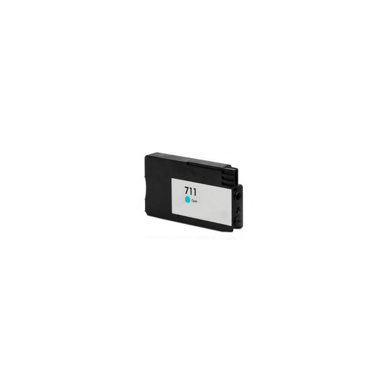 HP 711 V4 Cyan compatible ink cartridge CZ130A