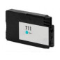HP 711 V4 Cyan compatible ink cartridge CZ130A