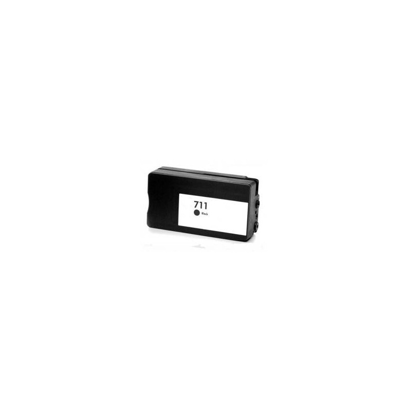 HP 711XL V4 Cartuccia d'inchiostro pigmentato compatibile nero CZ133A