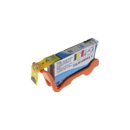 Lexmark LE100XLC Cartouche d'encre compatible cyan 14N1069E/14N0900E