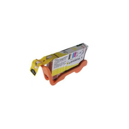 Lexmark LE100XLY Cartouche d'encre compatible jaune 14N1071E/14N0902E