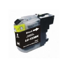 Cartucho de tinta compatible Brother LC121/LC123 XL Negro