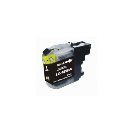 Brother LC121 / LC123 XL Negro compatible (nueva versión V3)