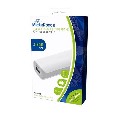 Oferta - MediaRange Mobile Charger | Powerbank 2.600 mAh