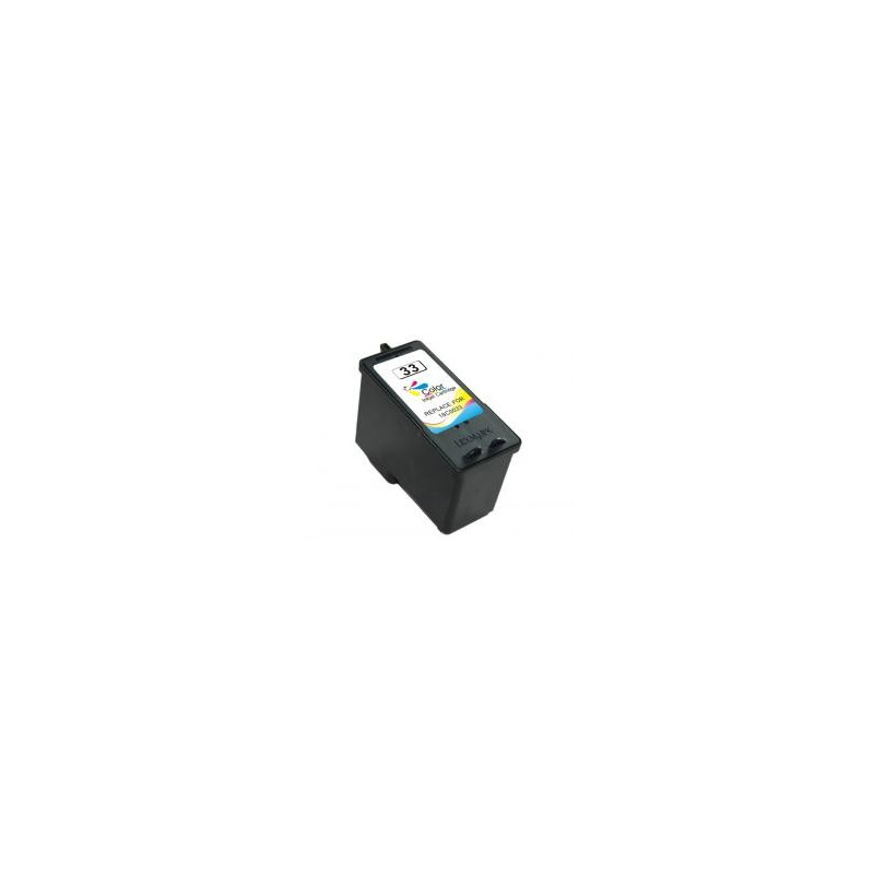 Lexmark 33 Tintenpatrone Dreifarbig wiederaufbereitet 18CX033E