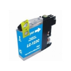Brother LC121/LC123 XL Tintenpatrone Blau, kompatibel