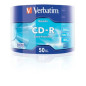CD-R 52x 700MB Verbatim Extra Protection campana 50 pz.