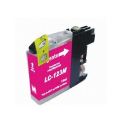 Brother LC121/LC123 XL Tintenpatrone Magenta, kompatibel