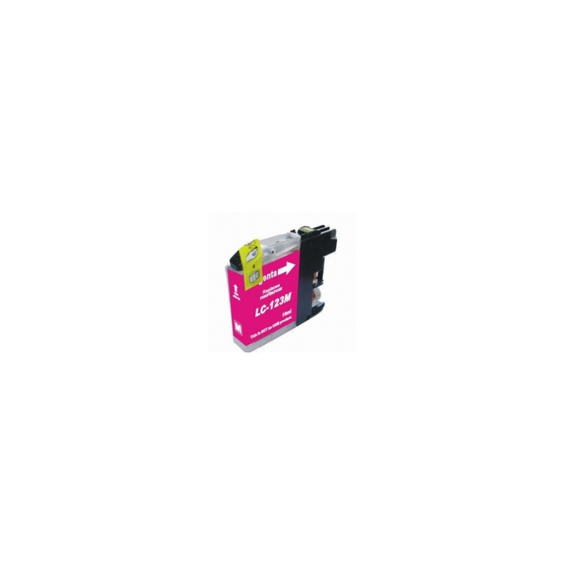 Brother LC121 / LC123 XL Magenta compatibile (nuova versione V3) Brother LC121 / LC123 XL Magenta compatibile (nuova versione V3)