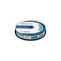 MediaRange DVD+R Doppio strato 8,5GB 240min 8x, campana 10