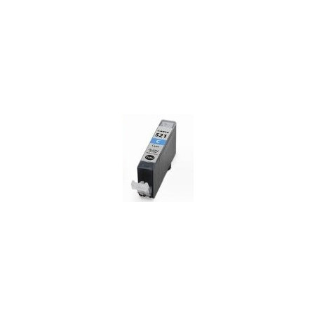 Tinteiro compatível Canon CLI-521C Azul | DVDi.es