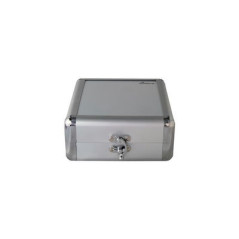 Caja arquivo para 32 discos, aluminum