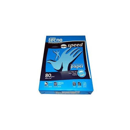 Inapa Ries 500 Blatt Papier A4 80g Tecno Super Speed