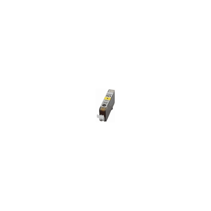 Canon CLI-521Y Cartouche d'encre compatible jaune