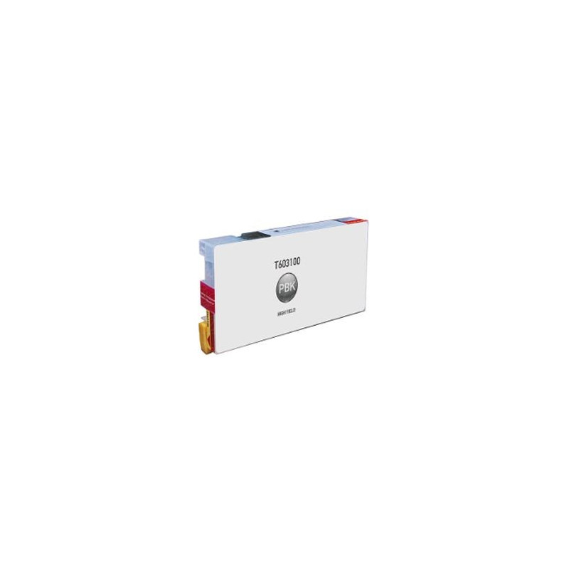 Epson T603100 Pigment-Tintenpatrone Fotoschwarz kompatibel C13T603100