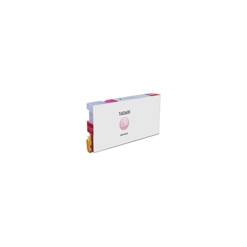 Epson T603600 Cartouche d'encre pigmentée compatible magenta clair C13T603600 Epson T603600 Cartouche d'encre pigmentée compatible magenta clair C13T603600