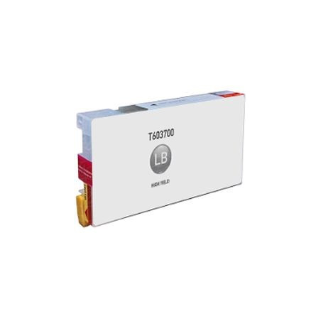 Epson T603700 Cartuccia d'inchiostro pigmentato compatibile nero light C13T603700