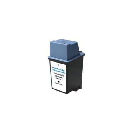 HP 20 Black remanufactured ink cartridge C6614DE