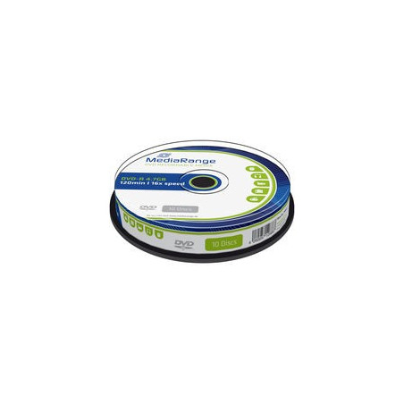 MediaRange DVD-R 4,7 Go | 120 min 16x, Spindle 10
