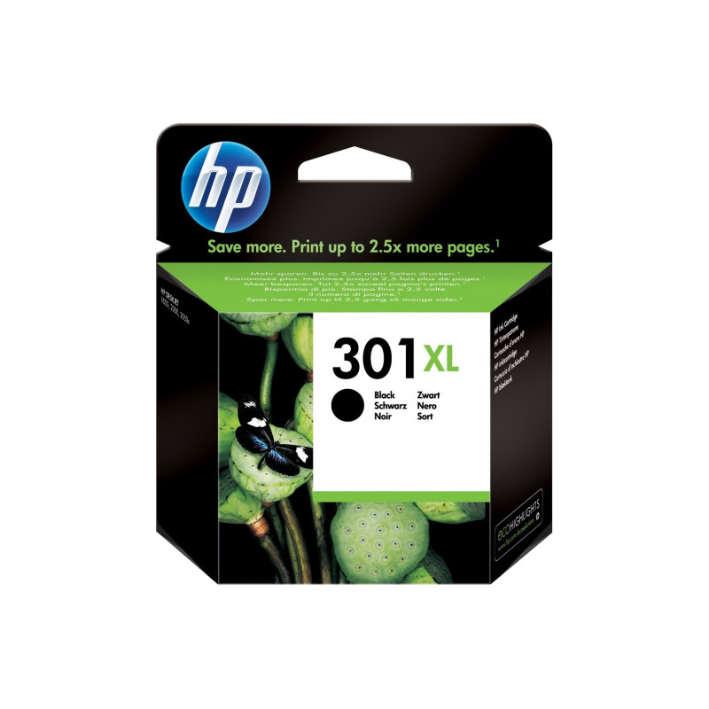 HP 301XL NEGRO CARTUCHO DE TINTA ORIGINAL CH563EE