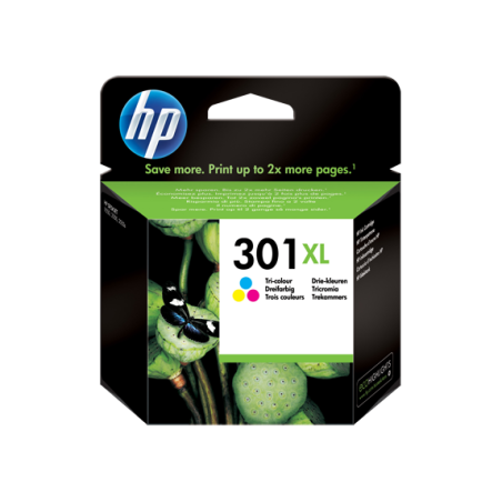 HP 301XL TRICOLOR ORIGINAL CH564EE - TINTEIRO