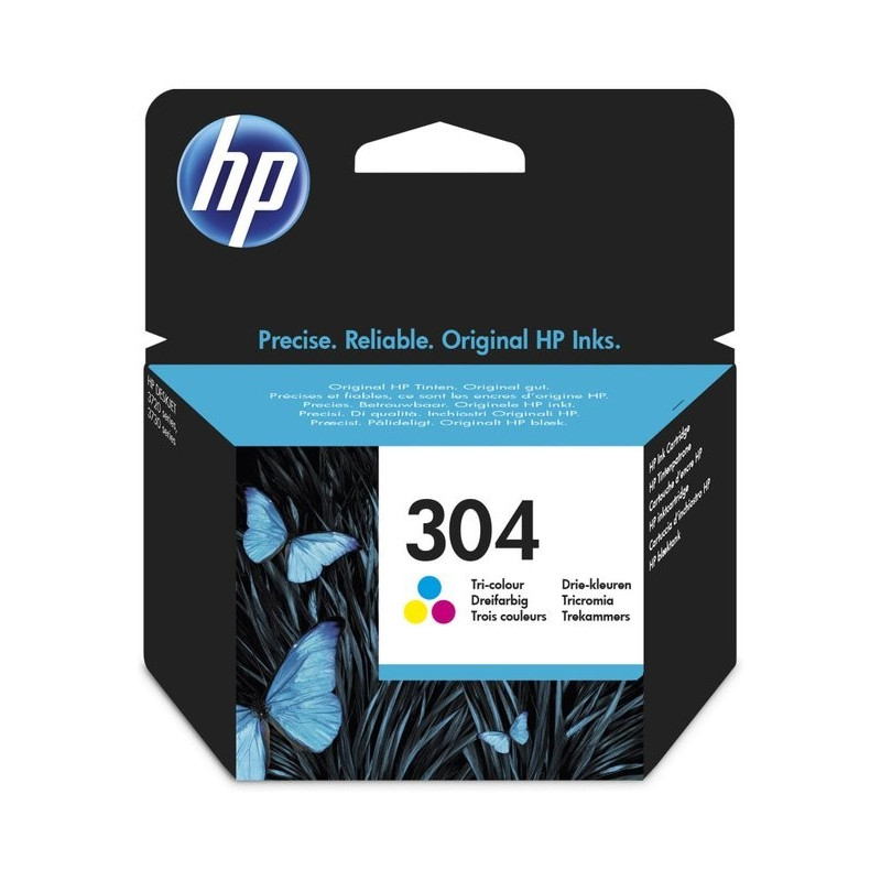HP 304 Cartuccia d'inchiostro originale tricromia (N9K05AE)