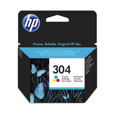 HP 304 Tri-colour original ink cartridge (N9K05AE)