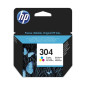 Tinteiro HP 304 Original Tricolor (N9K05AE)