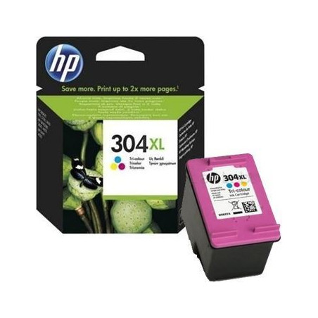 HP 304XL Tri-colour original ink cartridge N9K07AE