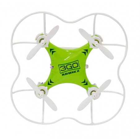 3GO MAVERICK-2 Micro Drone Cuadricoptero Verde