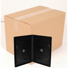 MediaRange DVD-Hülle für 2 Discs, 14 mm – 50er-Pack