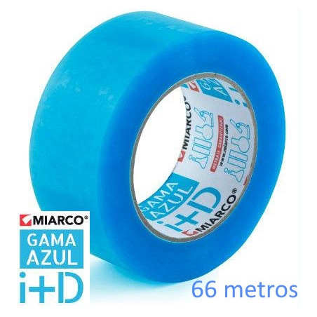 Miarco Fita adesiva PP 48mm x 66m Transparente (22744)