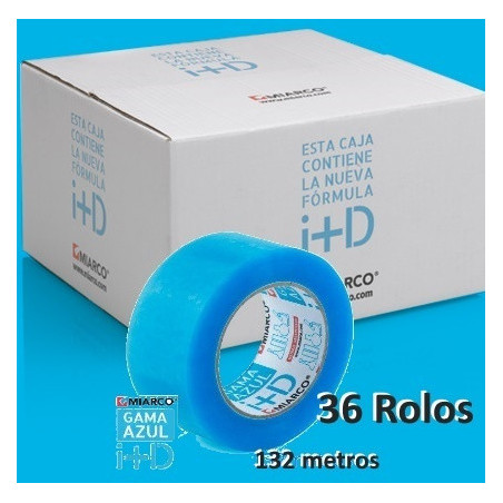 36 Rolos - Fita adesiva  PP 48mmx132m Transparente (22742)