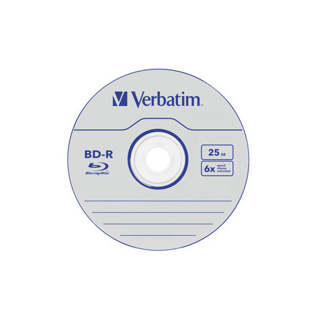 Blu-ray Verbatim BD-R HTL sl DataLife 25 Go 6x pack 50
