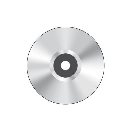 CD-R MediaRange 52x Argento stampabile termico 100 pz. (nero)