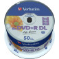 DVD+R DL Verbatim 8x Dual Layer Printable 50 uds