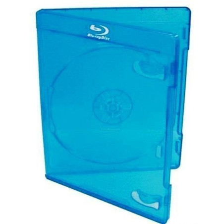 Caixa BluRay para 1 Disco 11mm Azul MediaRange