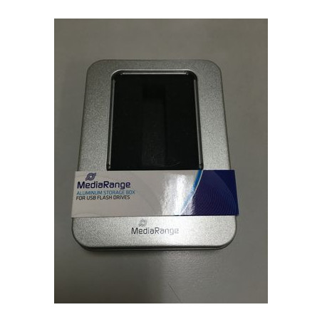 Aluminiumbox für USB-Sticks 115x85x22 mm