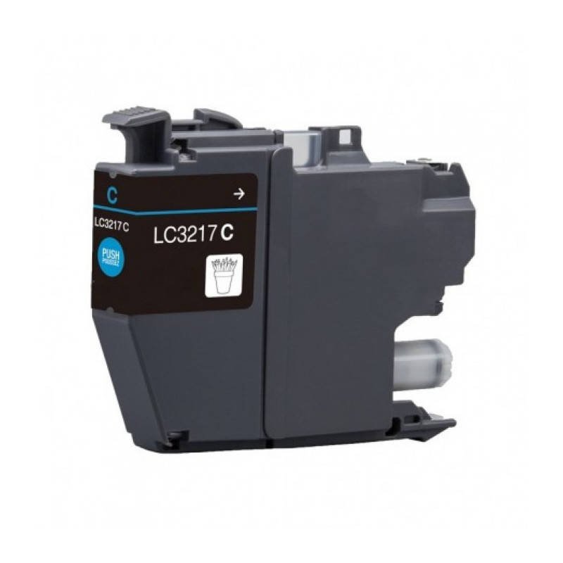 Brother LC3217 Cartuccia d'inchiostro compatibile ciano LC3217C