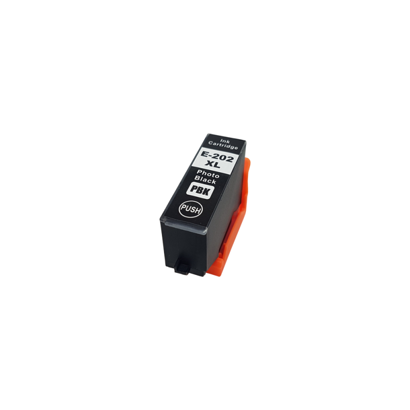 Epson T02H1/T02F1 (202XL) Cartucho de tinta genérico negro foto C13T02H14010/C13T02F14010 Epson T02H1/T02F1 (202XL) Cartucho de tinta genérico negro foto C13T02H14010/C13T02F14010