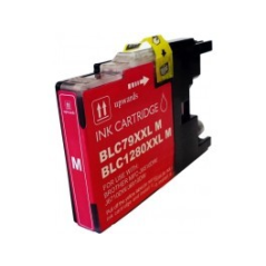 Brother LC1220 LC1240 Tintenpatrone Magenta, kompatibel