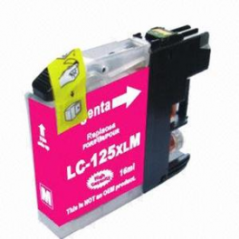 Brother LC125M XL Tintenpatrone Magenta, kompatibel