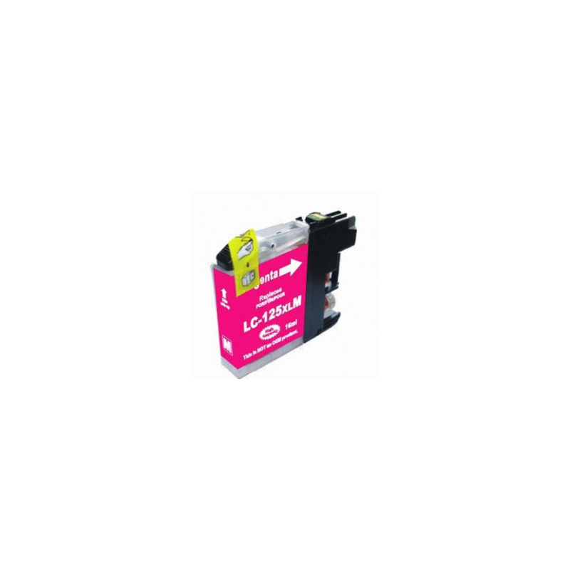 Brother LC125M XL Magenta compatibile (nuovo chip)