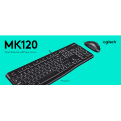 TECLADO + RATON LOGITECH DESKTOP MK120