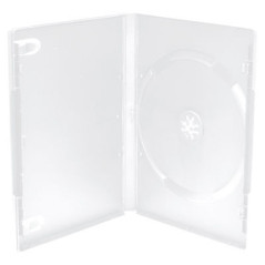 Etui DVD 1 Disco 14mm Transparent Qualité MediaRange