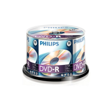 Philips DVD+R 4,7GB 16x 50 unidades