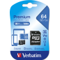 Verbatim Premium U1 64GB Micro SDXC Class 10 + Adaptador