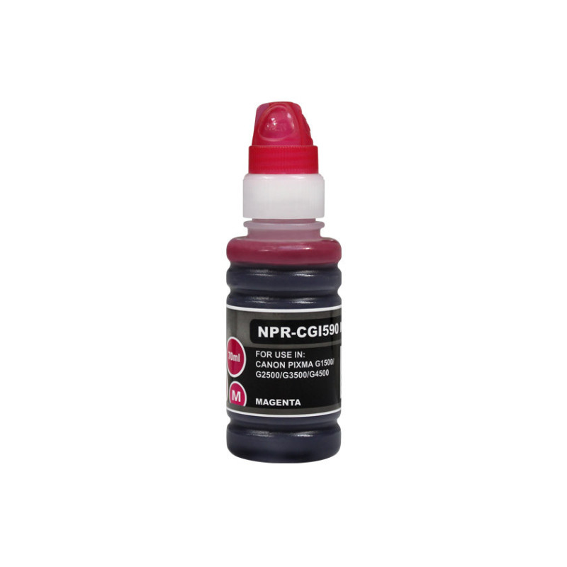Canon GI590 GI40 GI46 GI50 GI51 GI53 GI56 GI590 Magenta kompatibel GI590M/1605C001